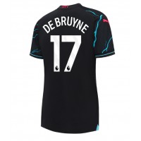 Manchester City Kevin De Bruyne #17 Tredjedrakt Dame 2023-24 Kortermet